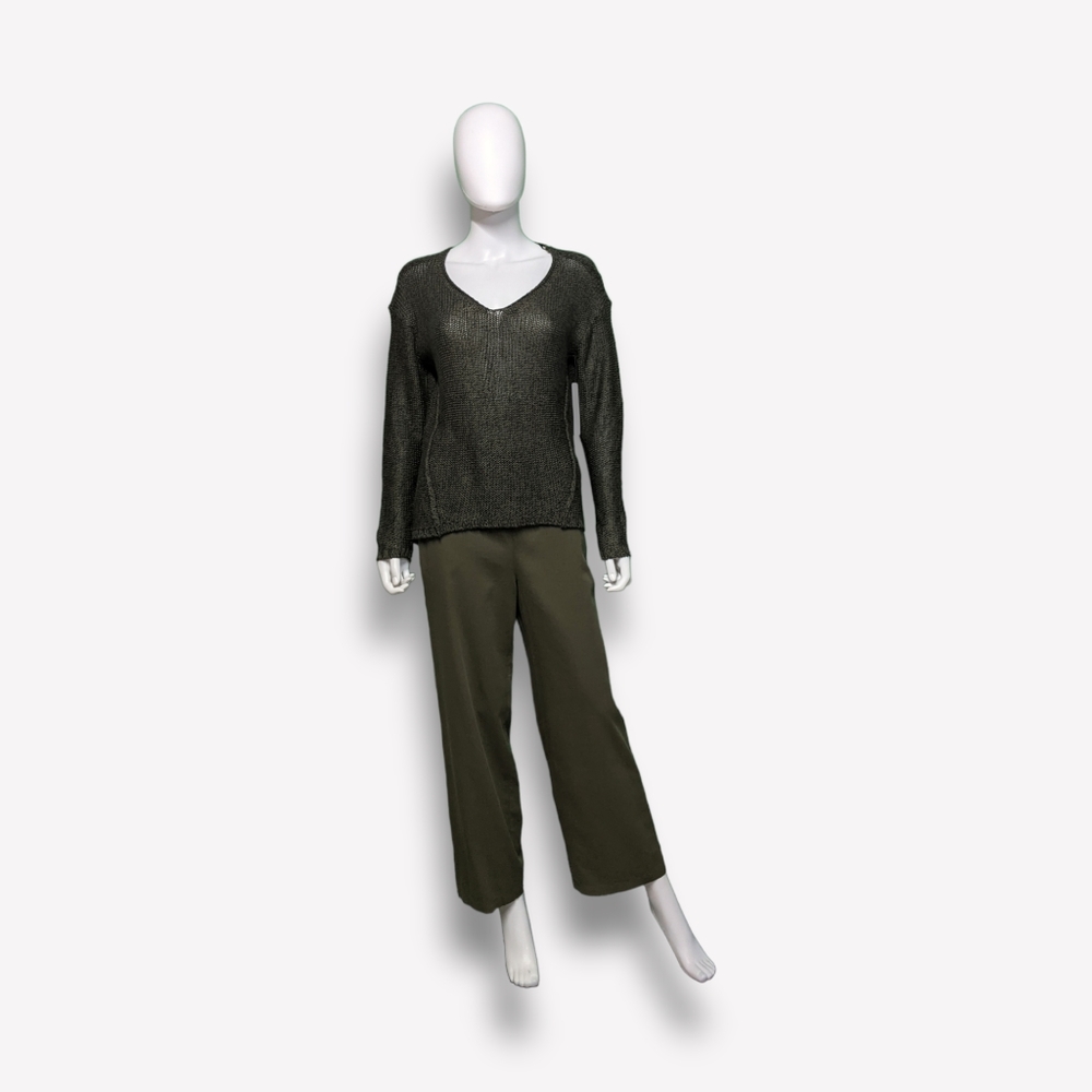 RDI Dark Army Twist with Elbow Patch Sweater S/P